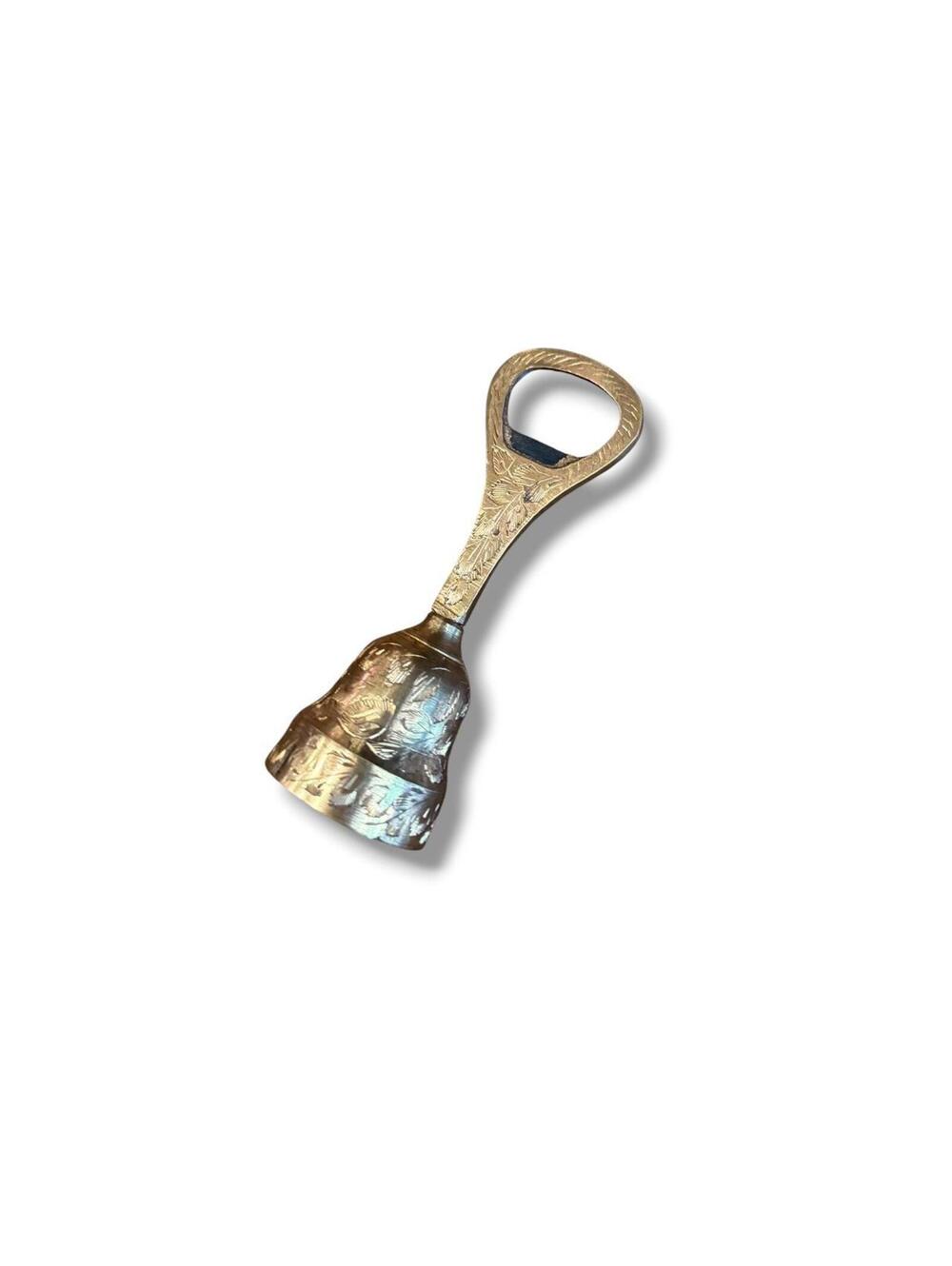 Vintage Engraved Bottle Opener Bell